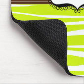 若いかわいらしいによるかわいいマウスパッドおよび野生 マウスパッド (コーナー)