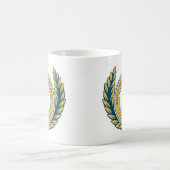 若いそれらを持って来て下さい コーヒーマグカップ (中央)