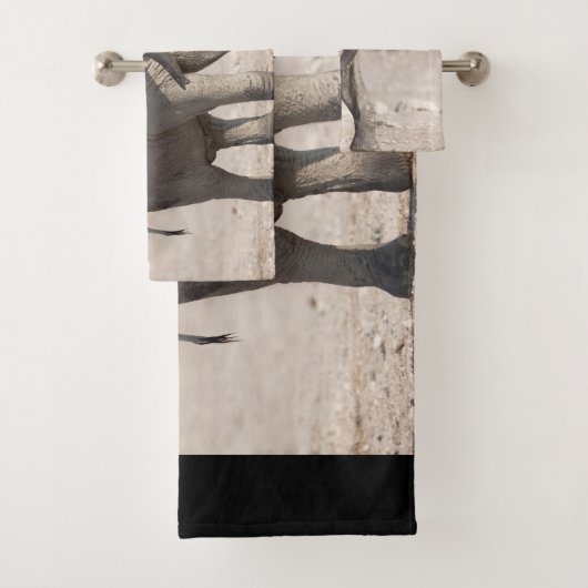 若いよくはしゃぐ象 バスタオルセット (インサイチュ)