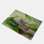 若いわに ドアマット (アングル)