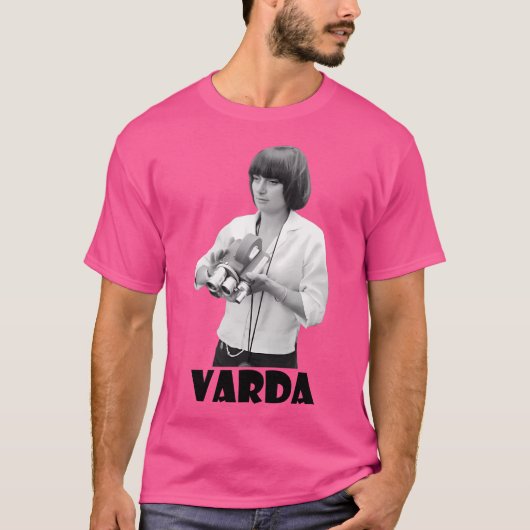 若いアグネス・バルダ（名前あり） Tシャツ (正面)