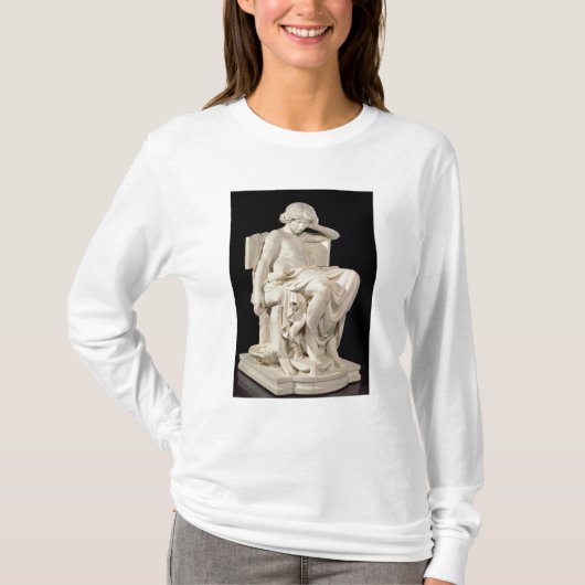 若いアリストテレス1870年 Tシャツ (正面)
