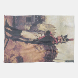 若いアレクサンダー・ハミルトンのふきん キッチンタオル