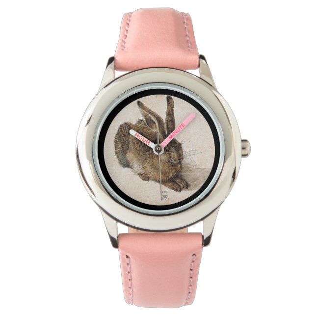 若いウサギ 腕時計 (正面)