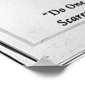 若いエレノールルーズベルト何か怖いポストをする ポスター (角)