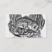 若いオオクチバス 名刺 (裏面)