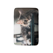 若いオスの虎猫猫2 バスマット (正面縦)