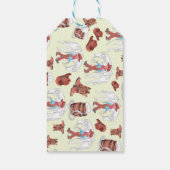 若いカウボーイと馬のギフトタグ ウエスタン ギフトタグ (裏面)