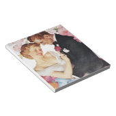 若いカップルのフォーマル衣服 ノートパッド (アングル)