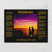 若いカップル ポストカード (正面)