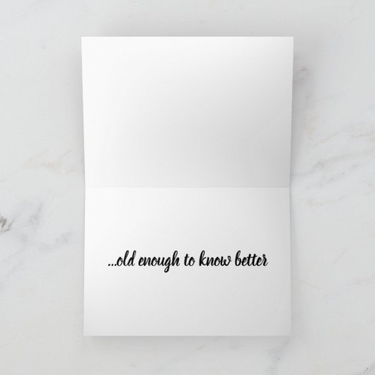 若いカード カード (内部)