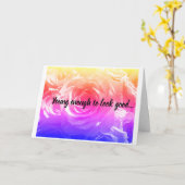 若いカード カード (黄色い花)