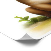 若いクーガーの3D水彩画 ポスター (角)