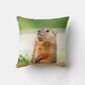 若いグラウンドホッグ クッション (裏面)