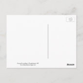 若いグラウンドホッグ ポストカード (裏面)