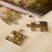 若いサル。 ジグソーパズル (側面)