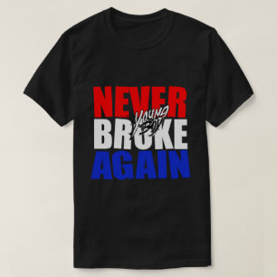 若いショーティは二度と破れなかった Tシャツ