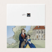 若いジョージ・ワシントンとマーサ・ワシントン (外部フラット)