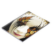 若いセラミックカーニバルマスク ノートブック (左側)