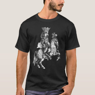 若いソルディの姿をした錬金術師の悪魔 Tシャツ