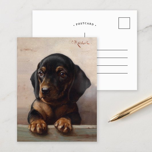 若いダシュント | カール・ライチェルト ポストカード