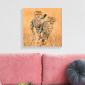 若いチエタランニングス キャンバスプリント (インサイチュ (リビング))