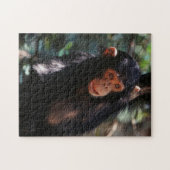 若いチンパンジー ジグソーパズル (横)