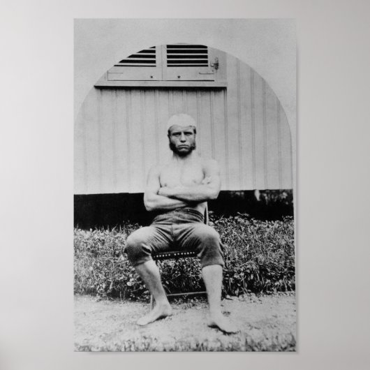 若いテディ・ルーズベルト・シルベット – 1879 ポスター (正面)