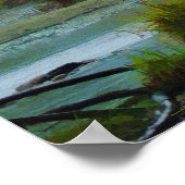 若いハゲとミスティ・アラスカン川 ポスター (角)