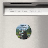 若いハゲとミスティ・アラスカン川 マグネット (インサイチュ (食洗機))