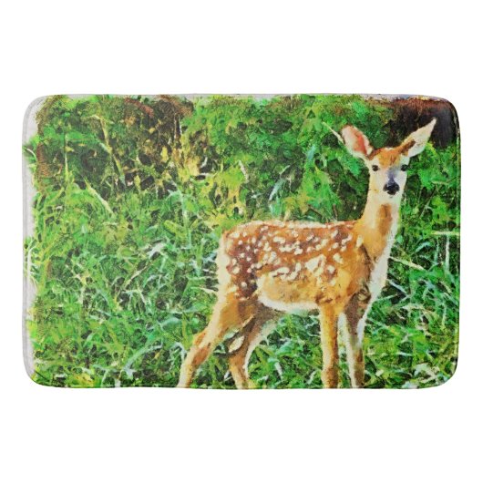 若いハート バスマット (正面)