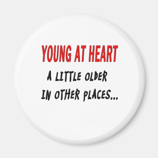 若いハート マグネット (正面)