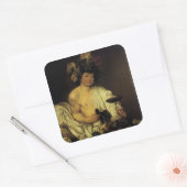 若いバッカス スクエアシール (封筒)