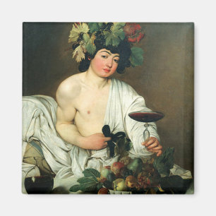 若いバッカス、Caravaggio マグネット
