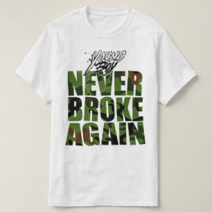 若いバックは二度と壊れることがない Tシャツ
