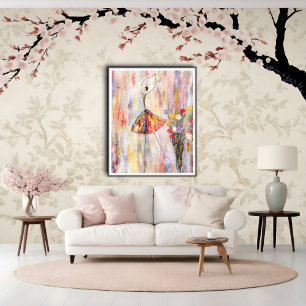 若いバレリーナ フォトプリント