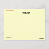 若いパイロット ポストカード (裏面)