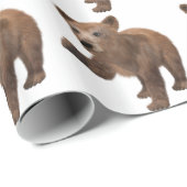 若いヒグマ ラッピングペーパー (ロールコーナー)