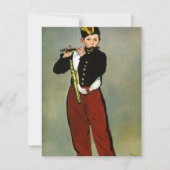 若いフルート派ファイファーマネ印象派絵画派の カード (正面)