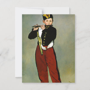 若いフルート派ファイファーマネ印象派絵画派の カード