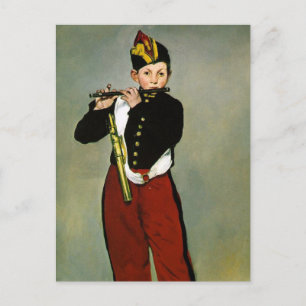 若いフルート派ファイファーマネ印象派絵画派の ポストカード
