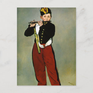 若いフルート派ファイファーマネ印象派絵画派の ポストカード