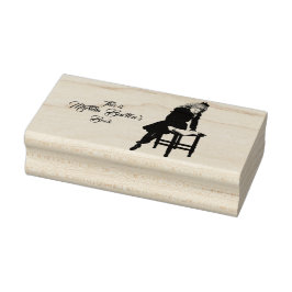 若いブックリーダーの所有者名はスタンプに属する ラバースタンプ