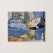 若いブルターニュの女性1889年(キャンバスの油) ジグソーパズル (横)