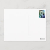 若いブルールインディアン ポストカード (裏面)