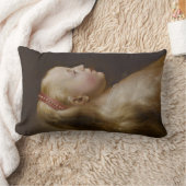 若いブロンドの女の子(Jan Lievens)腰枕 ランバークッション (ブランケット)