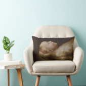 若いブロンドの女の子(Jan Lievens)腰枕 ランバークッション (椅子)