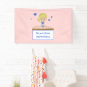 若いブロンド・ギムナスト・アカデミーの学校のクラスカスタム 横断幕 (インサイチュ)