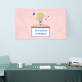 若いブロンド・ギムナスト・アカデミーの学校のクラスカスタム 横断幕 (トレードショー)