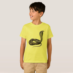 若いヘビの恋人のためのエジプトのコブラのティー Tシャツ